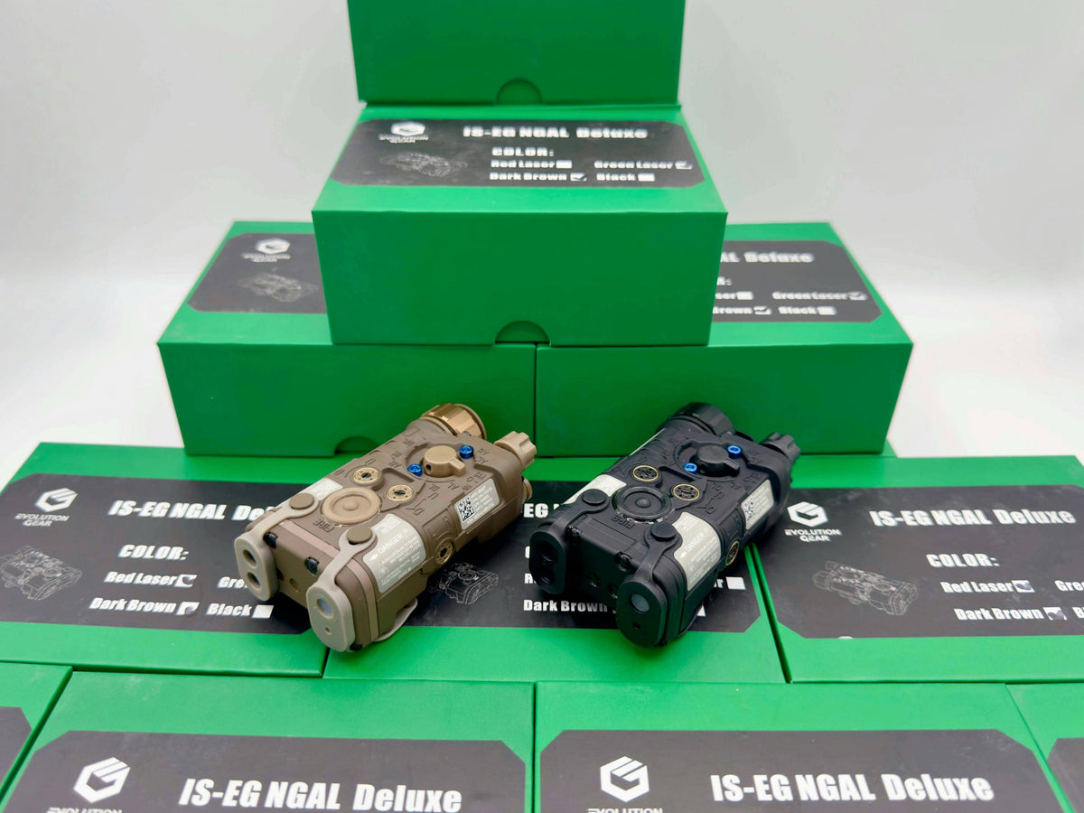IS-EG NGAL Deluxe ダークブラウン グリーンレーザー IS-EG MKII NGAL laser pointer IR illuminated /Green VIS