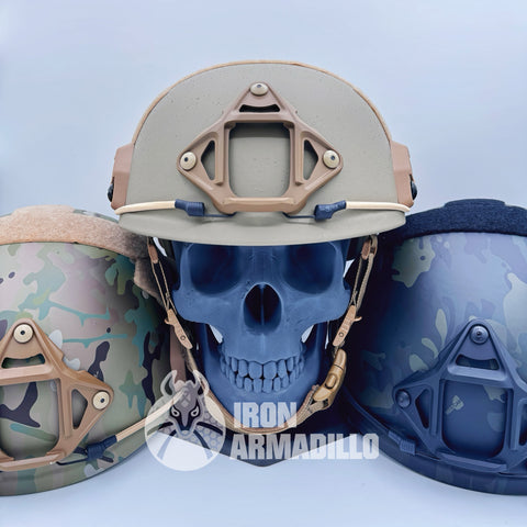 IRON ARMADILLO® MT Super High Cut Tactical Ballistic Helmet