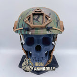 IRON ARMADILLO® MT Super High Cut Tactical Ballistic Helmet
