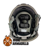 IRON ARMADILLO® Fast Response High Cut (FRHC) Ballistic Helmet