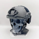 IRON ARMADILLO® MT Super High Cut Tactical Ballistic Helmet