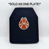 IRON ARMADILLO® Lvl 4 Standalone Ceramic Rifle Armor Plate