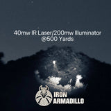 EVOLUTIONGEAR PEQ-15 LA5-C UHP VCSEL 200mW Laser IR Illuminator