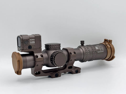 Evolution Gear ATACR 1-8X24mm LVPO FFP Scope with ACRO P2 combo 1.73'' Height (2025 Ver)
